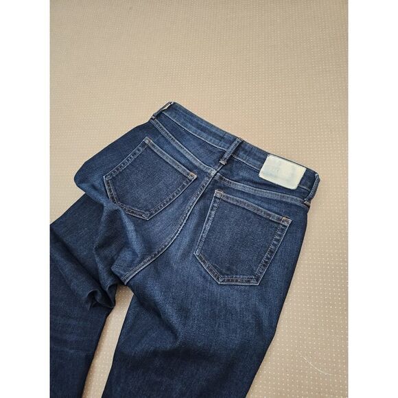 Everlane Jeans Womens 26 Curvy High Rise Skinny Dark Wash Denim Blue - Picture 12 of 13